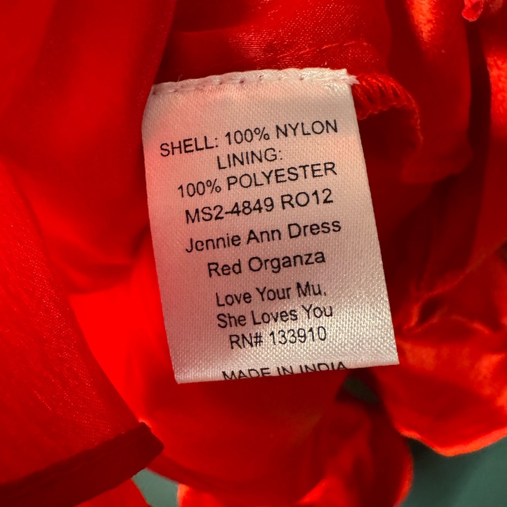 Show Me Your MuMu Red Ruffled Mini Dress - Picture 8 of 10